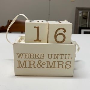 Wedding countdown